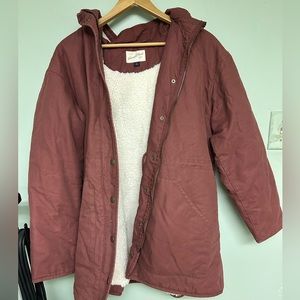 Thick Mauve Jacket